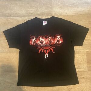 God Smack Black and Red Graphic T-Shirt Size XL.